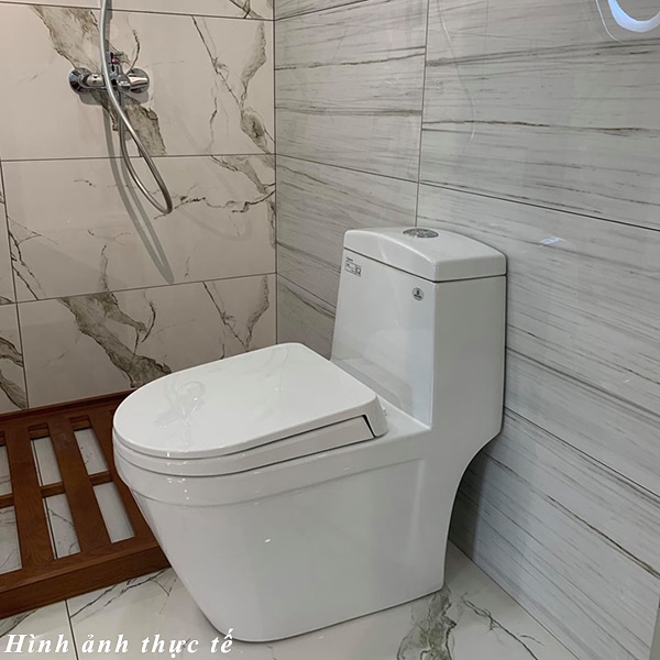 anh-thuc-te-bon-cau-viglacera-v35 Bồn cầu liền 1 khối Viglacera V35M + Xịt nhựa VG826