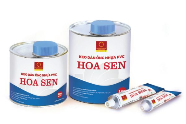 Keo dán ống Hoa Sen