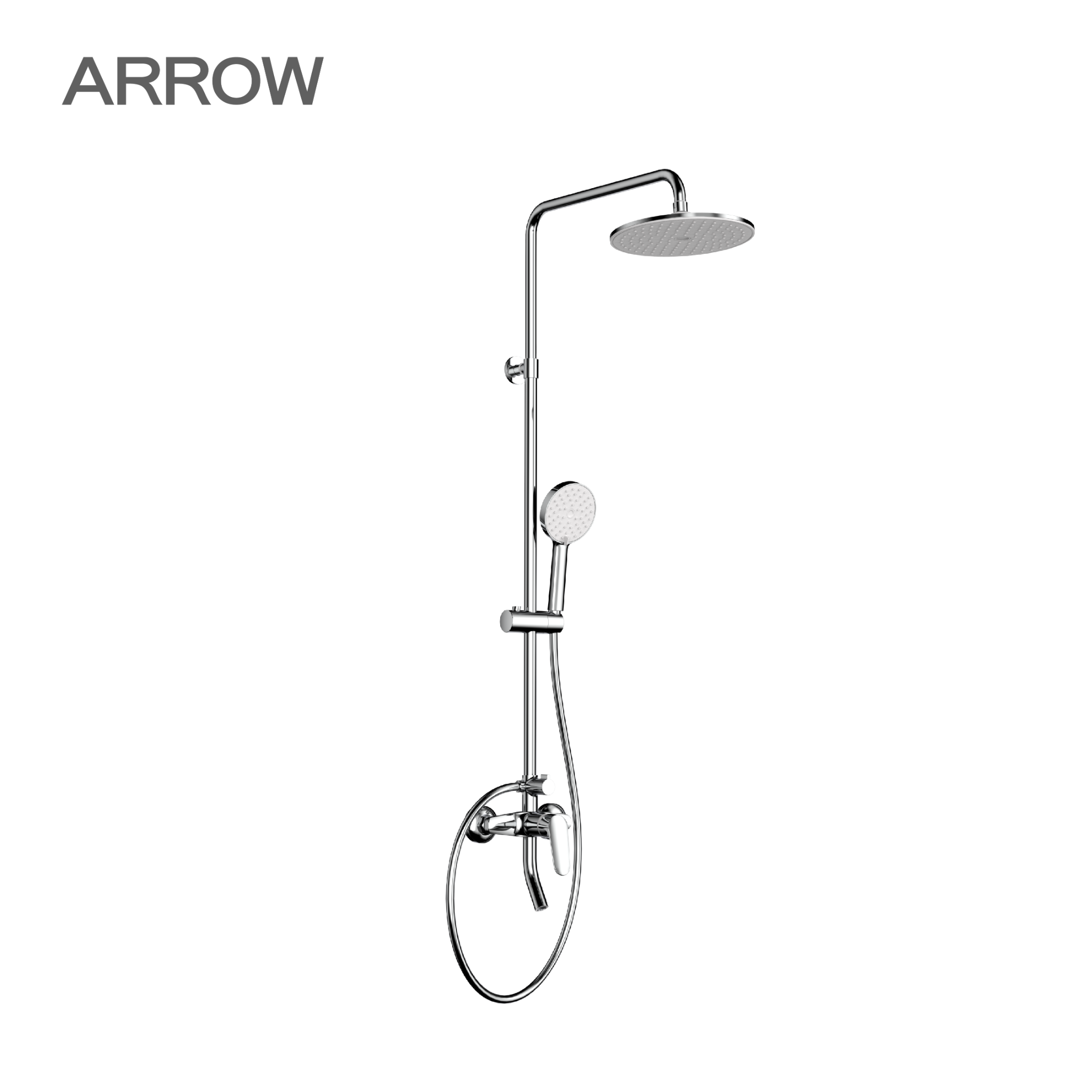 auto draft vòi sen cây nóng lạnh Arrow AF33156CP, sen cây nóng lạnh Arrow, vòi sen cây cao cấp Arrow, sen cây phòng tắm Arrow, vòi sen cây chính hãng Arrow, sen cây mạ chrome Arrow, thiết bị vệ sinh Arrow