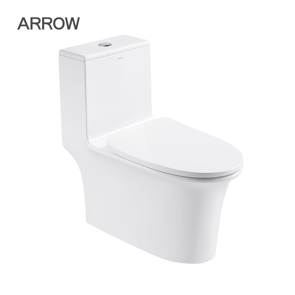 bồn cầu một khối arrow ag1007um/pg006 zpa bồn cầu một khối Arrow AG1007UM/PG006-ZPA, bồn cầu nguyên khối Arrow, bồn cầu sứ siêu sạch Arrow, bồn cầu cao cấp Arrow, bồn cầu tiết kiệm nước Arrow, bồn cầu phòng tắm hiện đại, thiết bị vệ sinh Arrow chính hãng