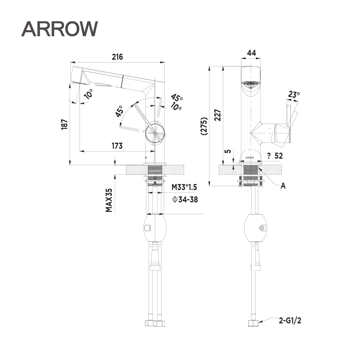 vòi lavabo nóng lạnh arrow amp11861mw vòi lavabo nóng lạnh arrow amp11861mw