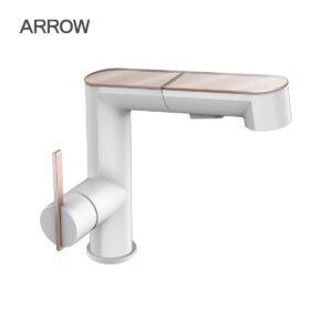 vòi lavabo nóng lạnh arrow amp11861mw